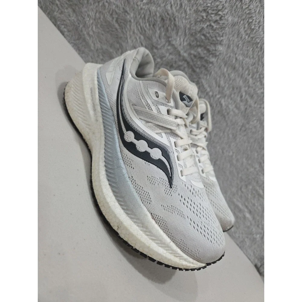 Saucony Triumph 20 Womens Running Shoes Fog Black S10759-11 Size 6